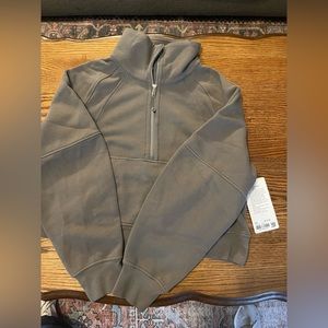Lululemon Scuba Funnel Neck Half Zip in Rover